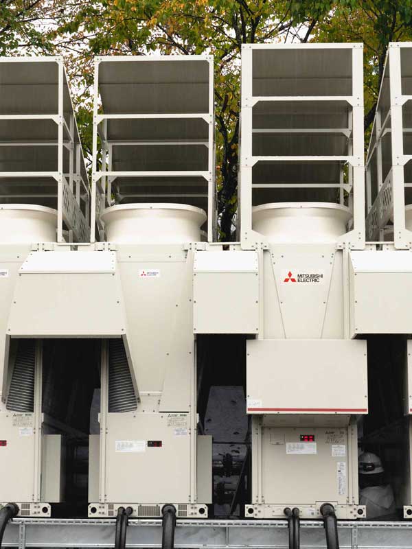 モジュールチラーDT-R用特注防雪フード